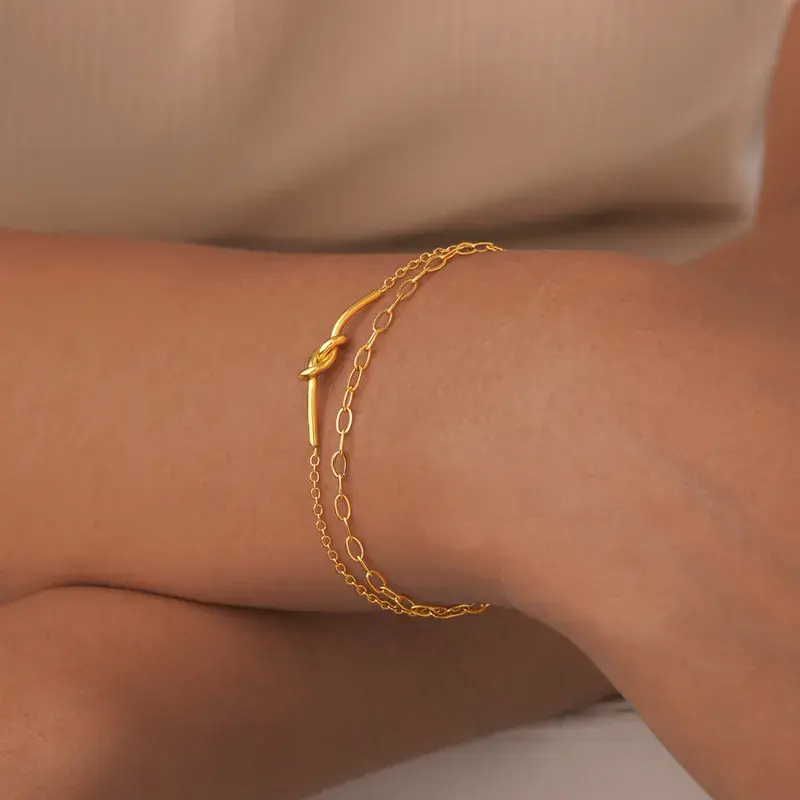 Golden Knot Bracelet - FY0228